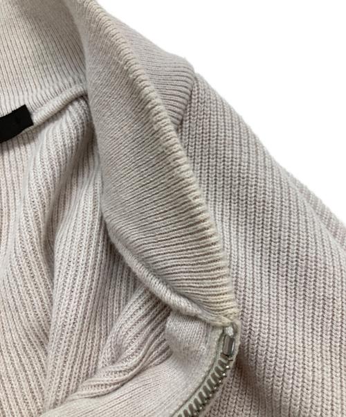 LOUIS VUITTON（ルイ ヴィトン）LOUIS VUITTON (ルイ ヴィトン) ニットジャケット ベージュ サイズ:Mの古着・服飾アイテム