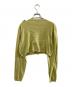 VALENTINO (ヴァレンティノ) カーディガン 黄緑 サイズ:XL：8000円