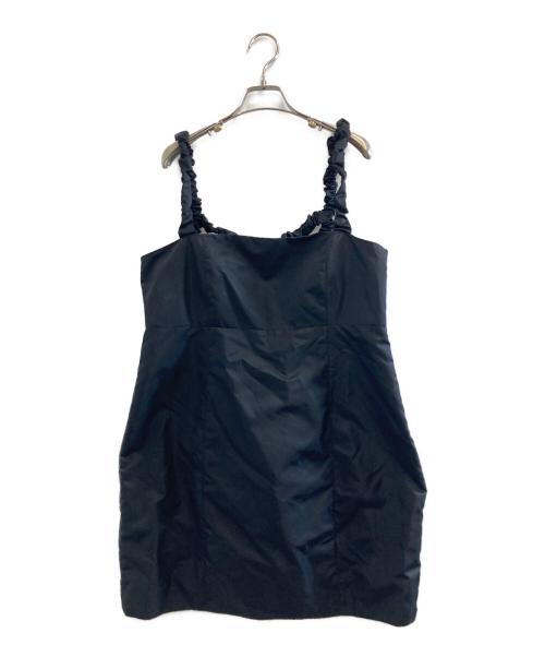 GANNI（ガニー）GANNI (ガニー) ワンピース ブラック サイズ:42の古着・服飾アイテム