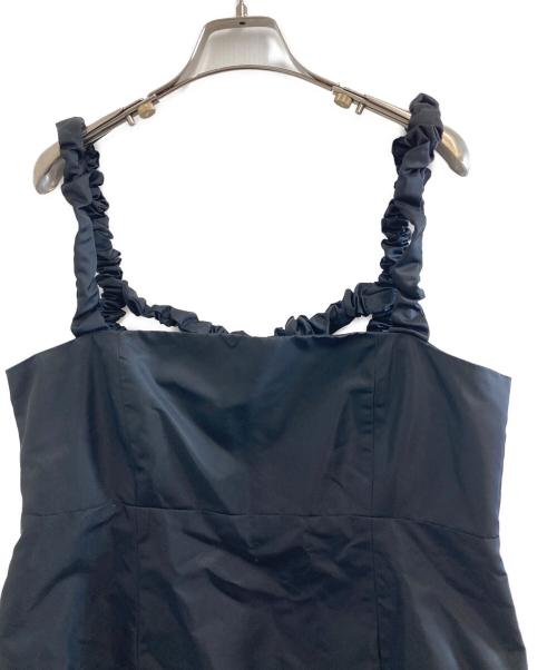GANNI（ガニー）GANNI (ガニー) ワンピース ブラック サイズ:42の古着・服飾アイテム