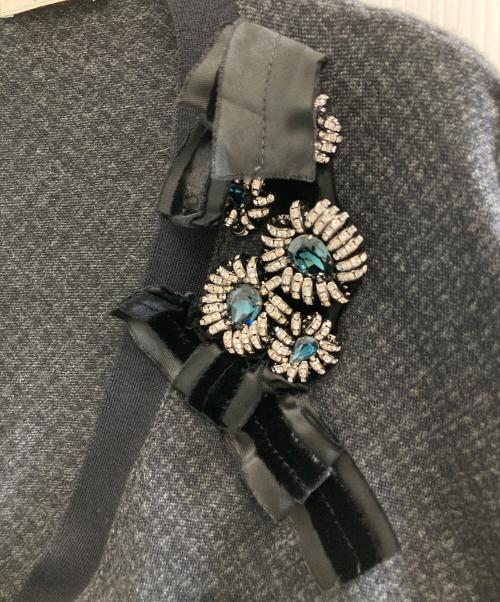 PRADA（プラダ）PRADA (プラダ) カーディガン グレー サイズ:44の古着・服飾アイテム