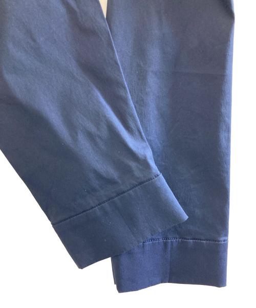PRADA（プラダ）PRADA (プラダ) ブラウス　240638 S17 ネイビー サイズ:44の古着・服飾アイテム