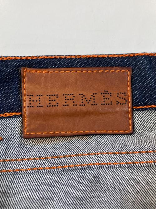 HERMES（エルメス）HERMES (エルメス) セリエボタンセルビッチデニム インディゴ サイズ:42の古着・服飾アイテム