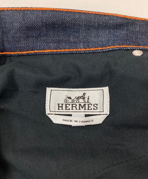 HERMES（エルメス）HERMES (エルメス) セリエボタンセルビッチデニム インディゴ サイズ:42の古着・服飾アイテム