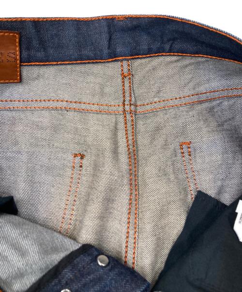 HERMES（エルメス）HERMES (エルメス) セリエボタンセルビッチデニム インディゴ サイズ:42の古着・服飾アイテム