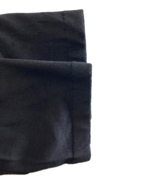 HERMES（エルメス）HERMES (エルメス) Hロゴカーディガン ブラック サイズ:Lの古着・服飾アイテム