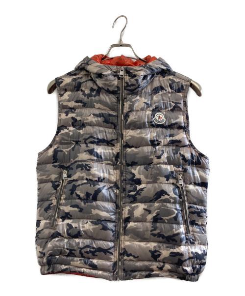 MONCLER（モンクレール）MONCLER (モンクレール) PATRICKダウンベスト グレー サイズ:1の古着・服飾アイテム