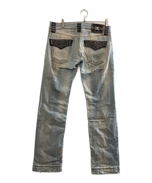 DOLCE & GABBANA（ドルチェ＆ガッバーナ）DOLCE & GABBANA (ドルチェ＆ガッバーナ) デニムパンツ インディゴ サイズ:46の古着・服飾アイテム