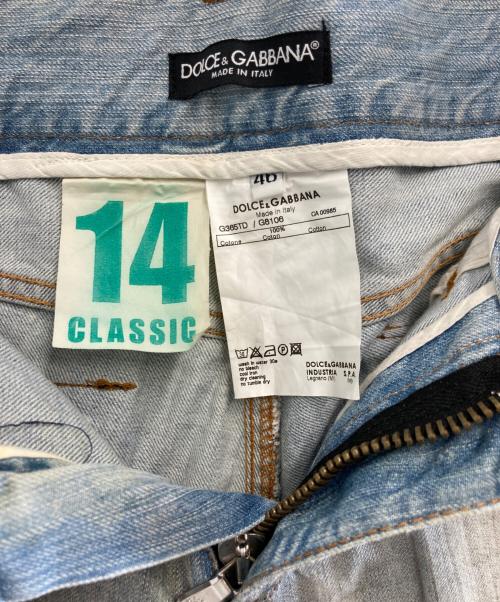 DOLCE & GABBANA（ドルチェ＆ガッバーナ）DOLCE & GABBANA (ドルチェ＆ガッバーナ) デニムパンツ インディゴ サイズ:46の古着・服飾アイテム