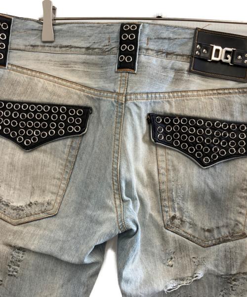 DOLCE & GABBANA（ドルチェ＆ガッバーナ）DOLCE & GABBANA (ドルチェ＆ガッバーナ) デニムパンツ インディゴ サイズ:46の古着・服飾アイテム