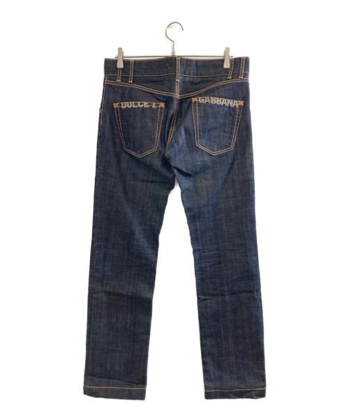 DOLCE & GABBANA（ドルチェ＆ガッバーナ）DOLCE & GABBANA (ドルチェ＆ガッバーナ) デニムパンツ インディゴ サイズ:46の古着・服飾アイテム