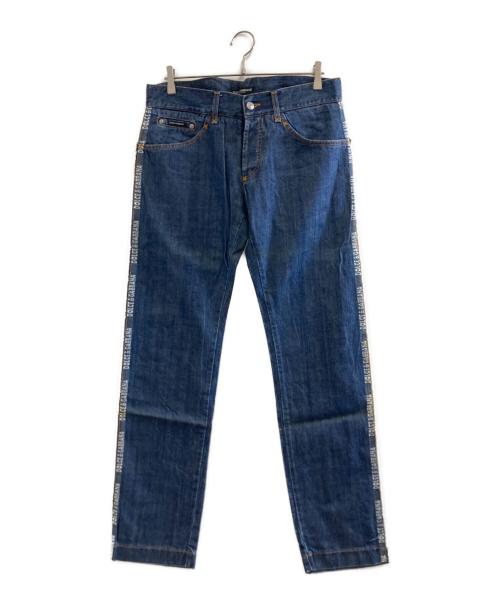 DOLCE & GABBANA（ドルチェ＆ガッバーナ）DOLCE & GABBANA (ドルチェ＆ガッバーナ) デニムパンツ インディゴ サイズ:48の古着・服飾アイテム