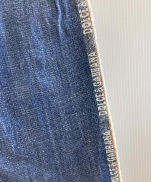 DOLCE & GABBANA（ドルチェ＆ガッバーナ）DOLCE & GABBANA (ドルチェ＆ガッバーナ) デニムパンツ インディゴ サイズ:48の古着・服飾アイテム