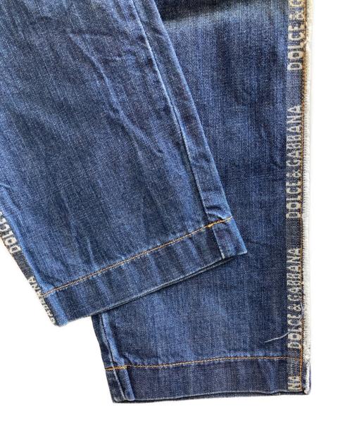 DOLCE & GABBANA（ドルチェ＆ガッバーナ）DOLCE & GABBANA (ドルチェ＆ガッバーナ) デニムパンツ インディゴ サイズ:48の古着・服飾アイテム