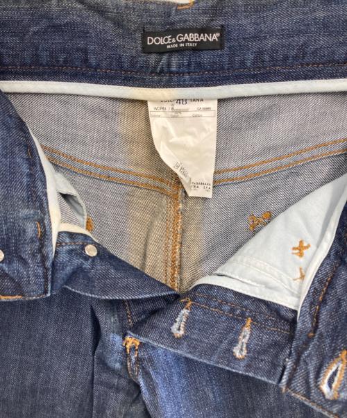 DOLCE & GABBANA（ドルチェ＆ガッバーナ）DOLCE & GABBANA (ドルチェ＆ガッバーナ) デニムパンツ インディゴ サイズ:48の古着・服飾アイテム
