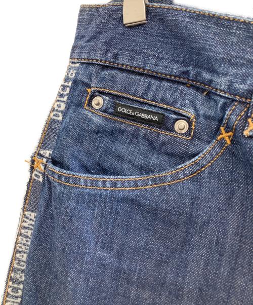 DOLCE & GABBANA（ドルチェ＆ガッバーナ）DOLCE & GABBANA (ドルチェ＆ガッバーナ) デニムパンツ インディゴ サイズ:48の古着・服飾アイテム