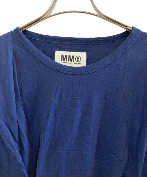 MM6 Maison Margiela（エムエムシックスメゾンマルジェラ）MM6 Maison Margiela (エムエムシックスメゾンマルジェラ) 長袖ワンピース S32CT0395 ネイビー サイズ:Sの古着・服飾アイテム