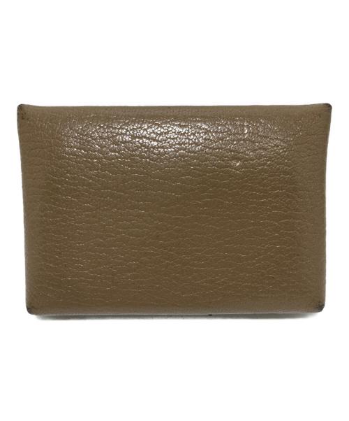 HERMES（エルメス）HERMES (エルメス) カードケース ベージュの古着・服飾アイテム