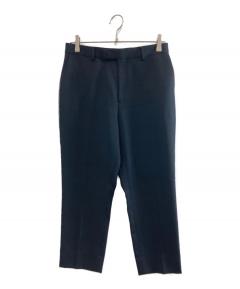 中古・古着通販】LOEWE (ロエベ) ウールスラックス ブラック サイズ:46