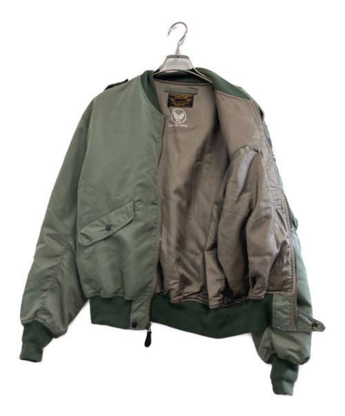 HOUSTON（ヒューストン）HOUSTON (ヒューストン) L-2B FLIGHT JACKET オリーブ サイズ:XXLの古着・服飾アイテム