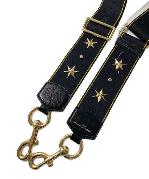 MARC JACOBS（マークジェイコブス）MARC JACOBS (マークジェイコブス) THE GILDED WEBBING STRAP ブラックの古着・服飾アイテム