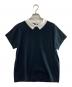 MACKINTOSH PHILOSOPHY（マッキントッシュ フィロソフィー）の古着「Bicolor Knit Polo」｜ブラック