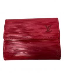 LOUIS VUITTON（ルイ ヴィトン）の古着「コインケース」｜レッド