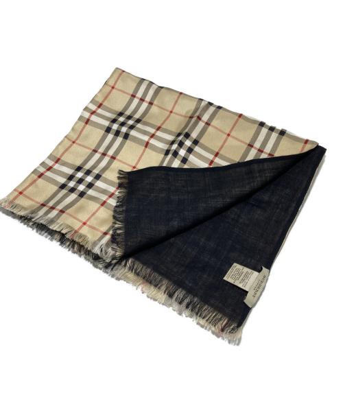 BURBERRY LONDON（バーバリーロンドン）BURBERRY LONDON (バーバリーロンドン) シルクストール ベージュの古着・服飾アイテム