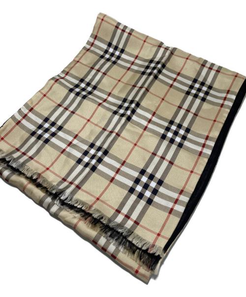 BURBERRY LONDON（バーバリーロンドン）BURBERRY LONDON (バーバリーロンドン) シルクストール ベージュの古着・服飾アイテム