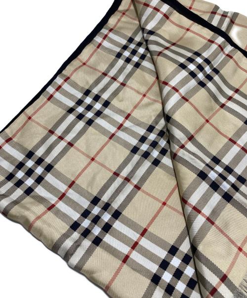 BURBERRY LONDON（バーバリーロンドン）BURBERRY LONDON (バーバリーロンドン) シルクストール ベージュの古着・服飾アイテム