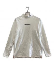 BRIEFING（ブリーフィング）の古着「ウォーム ハイネックシャツ」｜ベージュ