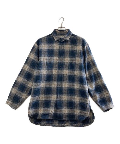 HOPPER'S BRUNCH（ホッパーズブランチ）HOPPER'S BRUNCH (ホッパーズブランチ) Flannel Shirt Jacket ネイビー サイズ:2の古着・服飾アイテム
