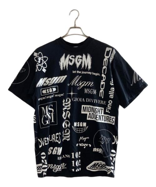 MSGM（エムエスジーエム）MSGM (エムエスジーエム) Tシャツ ブラック サイズ:記載なしの古着・服飾アイテム