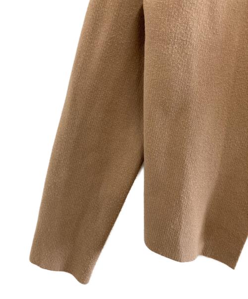 FOXEY NEWYORK（フォクシーニューヨーク）FOXEY NEWYORK (フォクシーニューヨーク) バイカラーカーディガン ブラウン サイズ:Mの古着・服飾アイテム