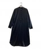 theory luxeセオリーリュクス）の古着「サテンワンピース」｜ブラック