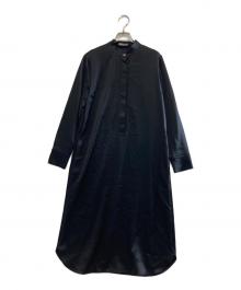 theory luxe（セオリーリュクス）の古着「サテンワンピース」｜ブラック