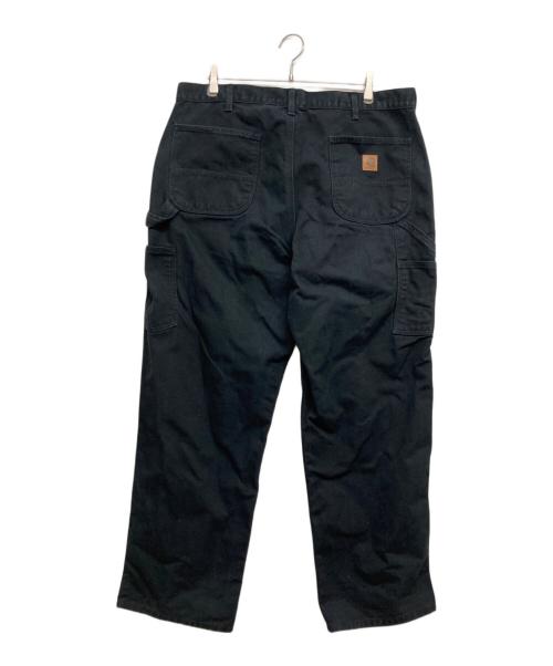 CarHartt（カーハート）CarHartt (カーハート) ペインターパンツ ブラック サイズ:40×32の古着・服飾アイテム