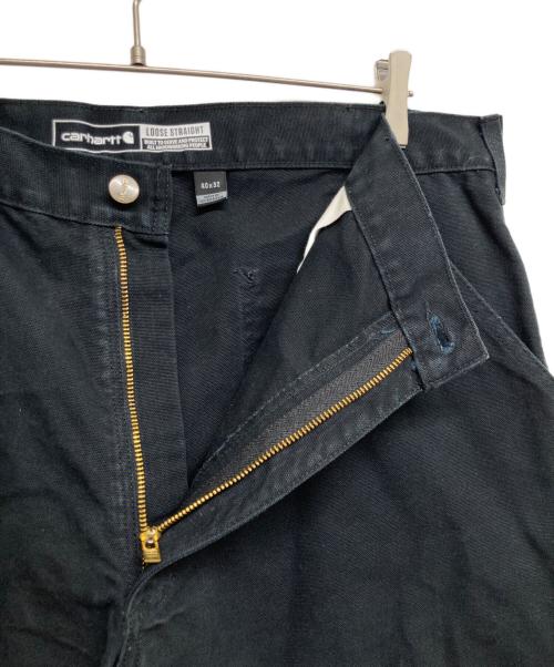 CarHartt（カーハート）CarHartt (カーハート) ペインターパンツ ブラック サイズ:40×32の古着・服飾アイテム