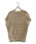 BRUNELLO CUCINELLI (ブルネロクチネリ) リネンシルクブレンドニットベスト ブラウン サイズ:XS：30000円
