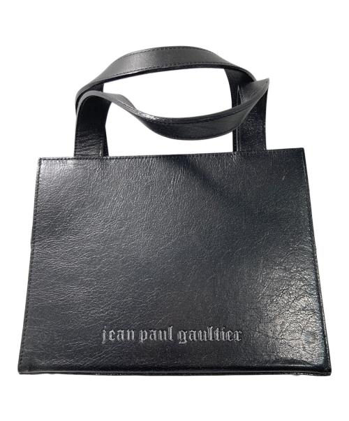 Jean Paul GAULTIER（ジャンポールゴルチェ）Jean Paul GAULTIER (ジャンポールゴルチェ) レザーハンドバッグ ブラックの古着・服飾アイテム