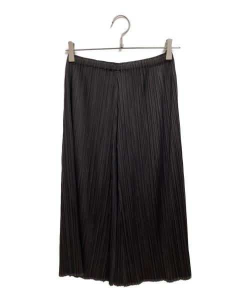 PLEATS PLEASE（プリーツプリーズ）PLEATS PLEASE (プリーツプリーズ) スカート ブラウン サイズ:3の古着・服飾アイテム
