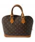 LOUIS VUITTON (ルイ ヴィトン) ハンドバッグ ブラウン：25000円