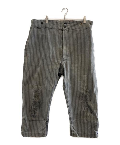 USED（ユーズド）USED (ユーズド) フレンチワークパンツ グレー サイズ:-の古着・服飾アイテム
