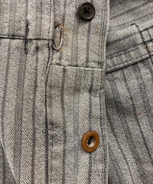 USED（ユーズド）USED (ユーズド) フレンチワークパンツ グレー サイズ:-の古着・服飾アイテム