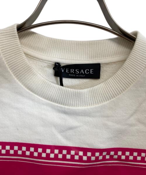 VERSACE（ヴェルサーチ）VERSACE (ヴェルサーチ) スウェット ベージュ サイズ:記載なしの古着・服飾アイテム