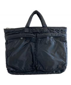 中古・古着通販】PORTER (ポーター) ミニドラムバッグ ブラック