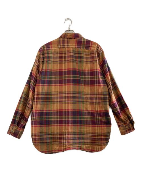 Engineered Garments（エンジニアド ガーメンツ）Engineered Garments (エンジニアド ガーメンツ) ワークチェックシャツ マルチカラー サイズ:Lの古着・服飾アイテム