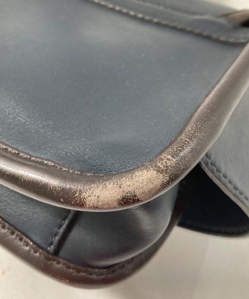 COACH（コーチ）COACH (コーチ) ショルダーバッグ ネイビーの古着・服飾アイテム