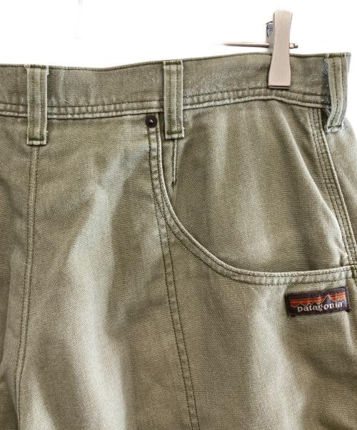 Patagonia（パタゴニア）Patagonia (パタゴニア) キャンバスダブルニーパンツ オリーブ サイズ:34の古着・服飾アイテム