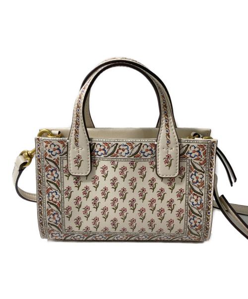 TORY BURCH（トリーバーチ）TORY BURCH (トリーバーチ) 2WAYショルダーバッグ ベージュの古着・服飾アイテム